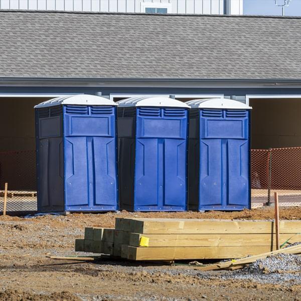 Heavy-duty construction site porta potty in Marshall, Texas